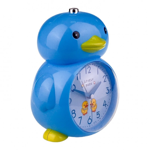 Ceas de masa cu lumina si muzica 14x18 cm Pui [4]