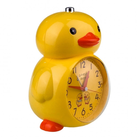 Ceas de masa cu lumina si muzica 14x18 cm Pui [2]