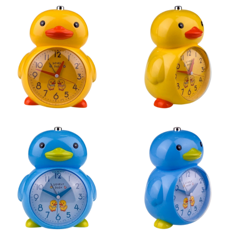 Iluminare birou și lanterne - Ceas de masa cu lumina si muzica 14x18 cm Pui