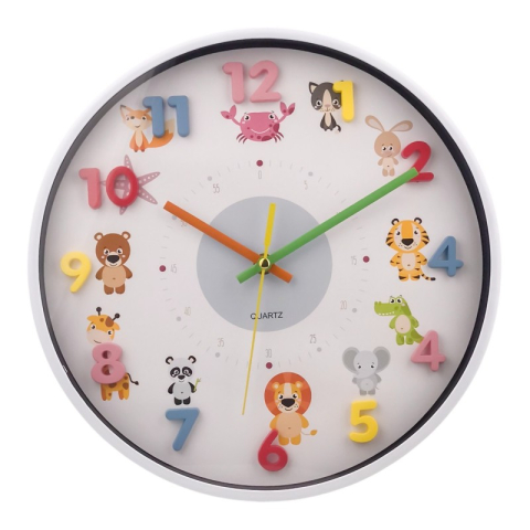 Ceas perete 30 cm model animale [1]