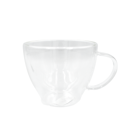 Căni și pahare - Ceasca de cafea cu pereti dublii din sticla 240ml