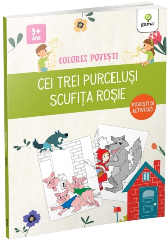 Noutăți Librăria Compas - Cei trei purcelusi. Scufita Rosie