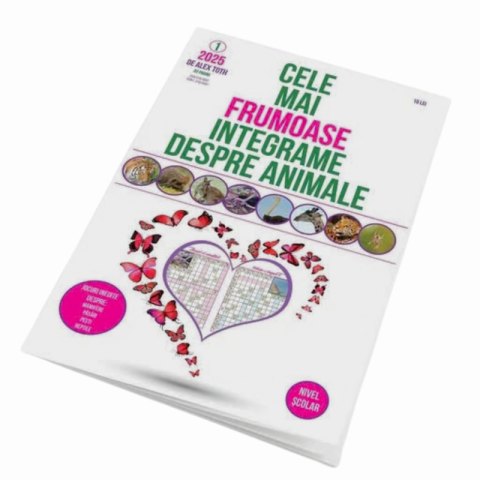 Cărți - Cele mai frumoase integrame despre animale