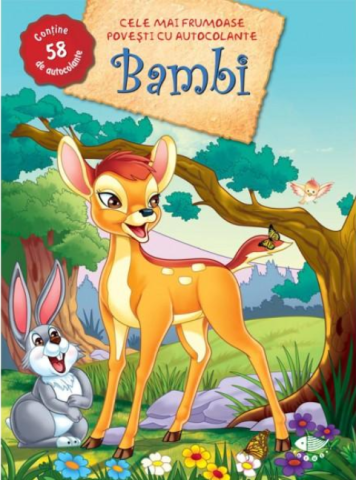 Cărți - Bambi Cele mai frumoase povesti cu autocolante