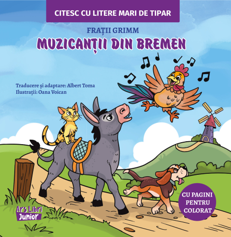 Cărți - Cheita de aur Muzicantii din Bremen – Fratii Grimm
