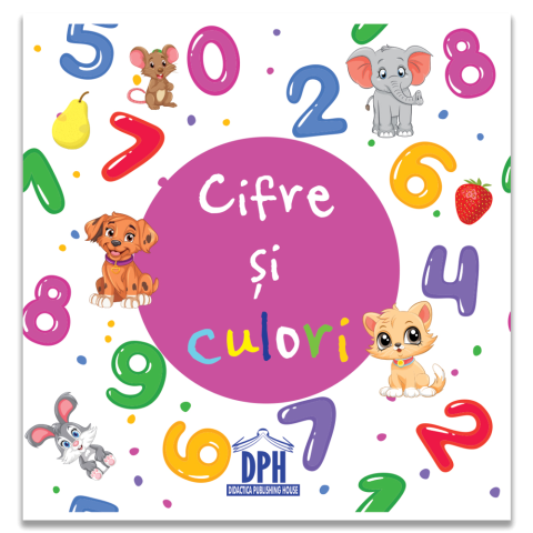 Noutăți Librăria Compas - Cifre si culori - carte pliata