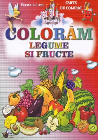 Cărți - Coloram Cifre si legume