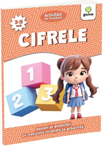 Educație și carte școlară - Cifrele 3-5 ani