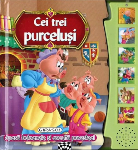 Cărți - Citeste si asculta - Cei trei purcelusi