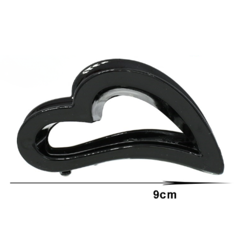 Accesorii pentru păr - Cleste de par 9cm negru