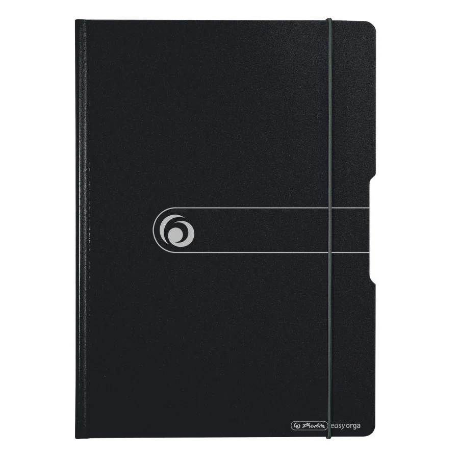 Clipboarduri - Clipboard A4 dublu PP EOTG negru Herlitz