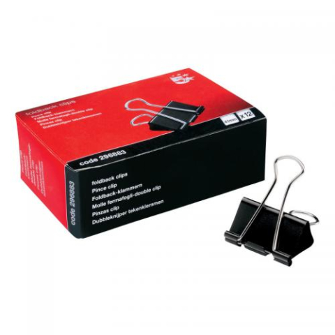 Instrumente și accesorii birou - Clips 41 mm 12/set Apli