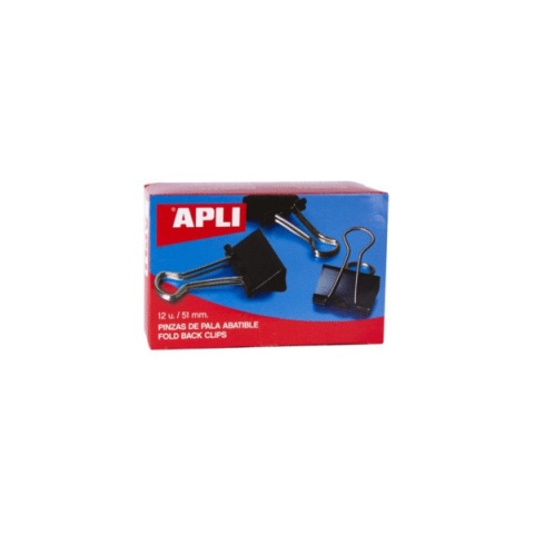 Birotică și accesorii birou - Clips 51mm 12/set Apli