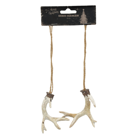 Noutăți Librăria Compas - Coarne de cerb de agatat din rasina