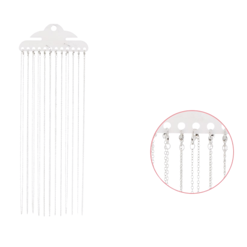 Accesorii personale și beauty - Colier argintiu 23 cm
