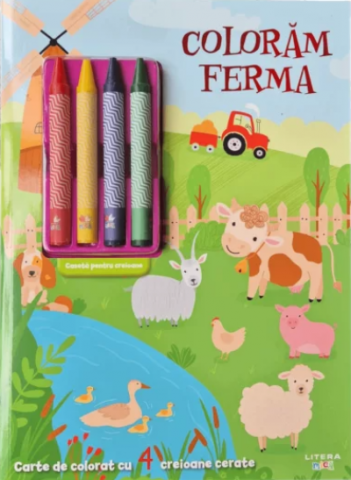 Cărți de colorat - Coloram ferma