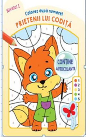Noutăți Librăria Compas - Prietenii lui Codita Colorez dupa numere