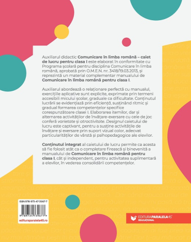 Comunicare in limba romana - Caiet de lucru pentru clasa I - Briceag Adriana, Bucsan Luminita, Vladau Gabriela, Din Luiza, Popescu Alina [1]