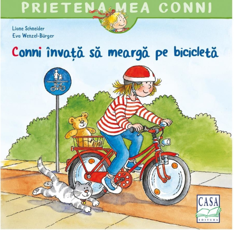 Cărți - Conni invata sa mearga pe bicicleta - Liane Schneider