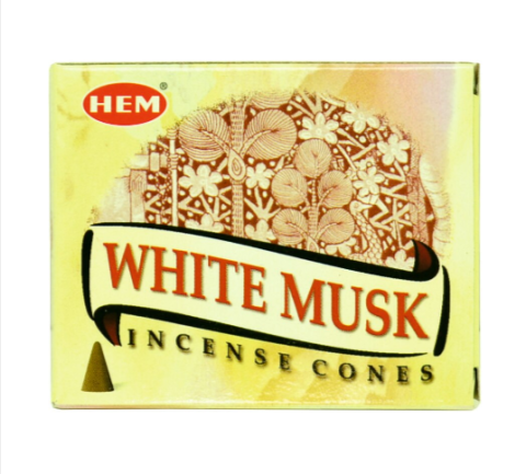 Casă și decorațiuni - Conuri parfumate HEM White Musk 10 buc