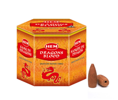 Casă și decorațiuni - Conuri parfumate HEM Dragons Blood