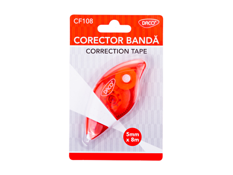 Corectoare și radiere - Corector banda 5 mm x 8 m Daco