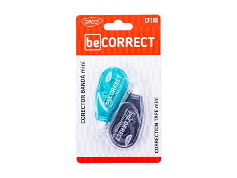 Corectoare și radiere - Corector banda mini set 2 daco cf106