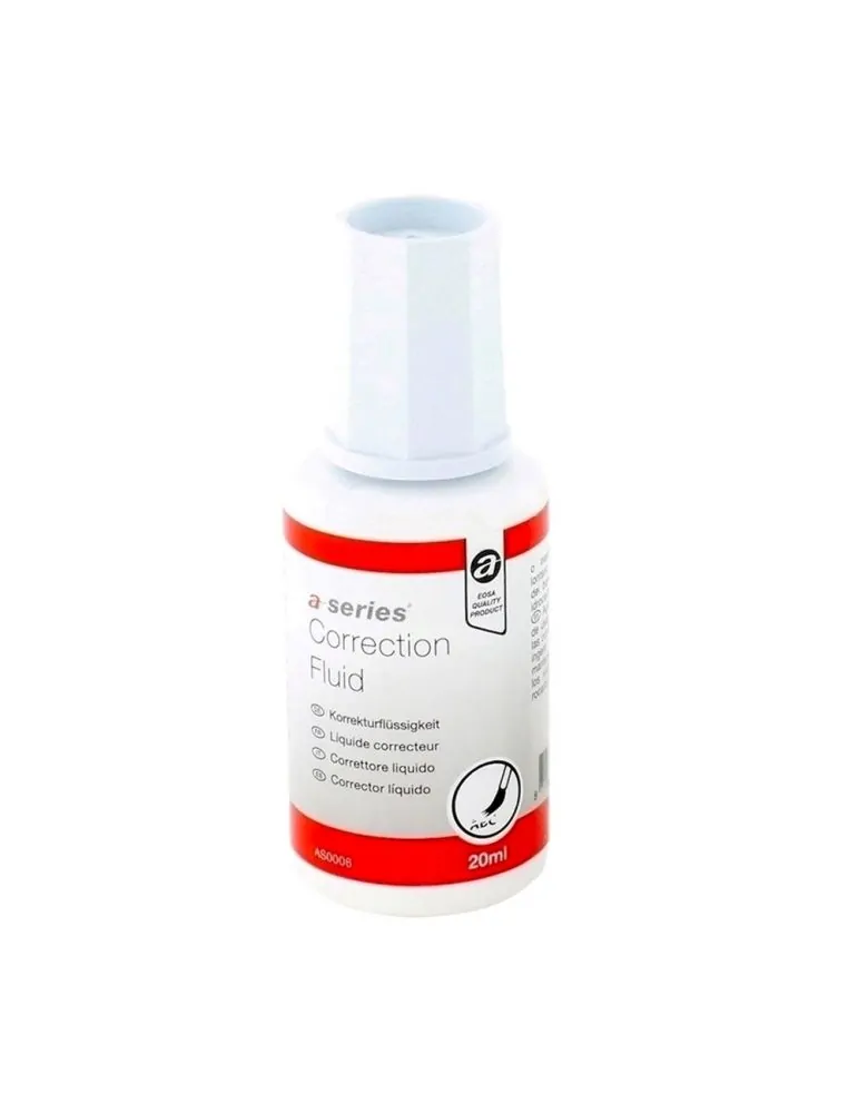 Rechizite școlare - Corector fluid cu pensula A-series 20 ml
