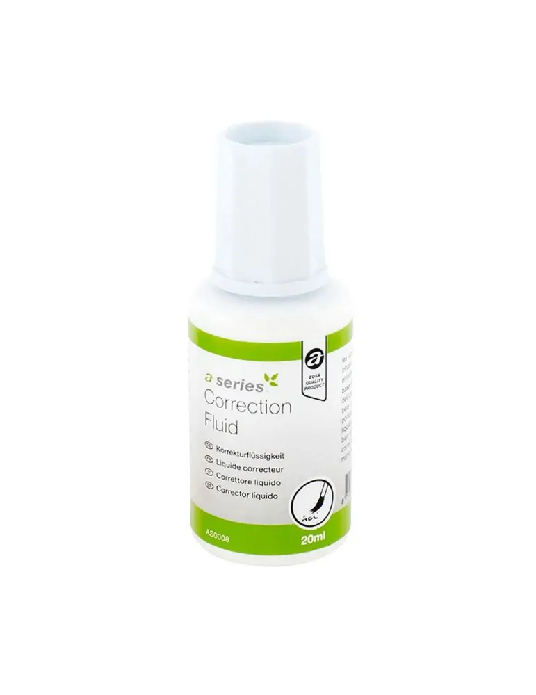 Rechizite școlare - Corector lichid cu pensula A-series 20 ml