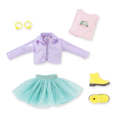 COROLLE SET SAPTAMANA MODEI LA MILANO PAPUSA LUNA 28CM [8]