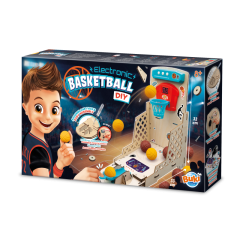 Jocuri de construcție și cuburi - Joc educativ Electronic Basketball Buki France