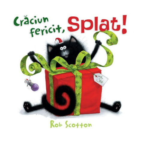 Povești și ficțiune pentru copii - Craciun fericit, Splat! - Rob Scotton