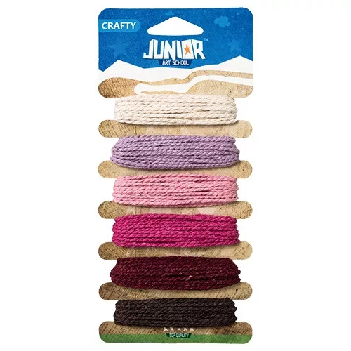 Accesorii craft - Sfoara bumbac 4m 6 culori Junior