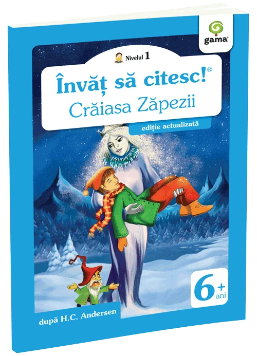 Cărți - Craiasa Zapezii. Invat sa citesc! Nivelul 1 - Hans Christian Andersen