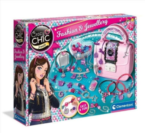 Noutăți Librăria Compas - Set creativ de moda si bijuterii Crazy Chic Fashion & Jewellery in geanta