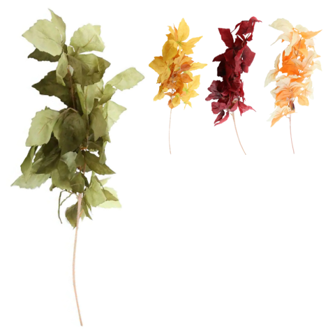 Aranjamente florale - Creanga cu frunze de toamna 25 x 100 cm culori diferite