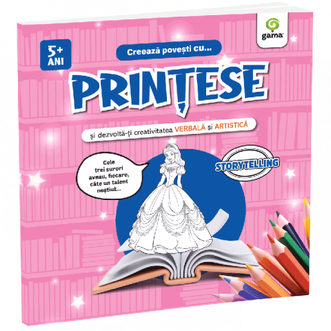 Noutăți Librăria Compas - Creeaza povesti cu...Printese