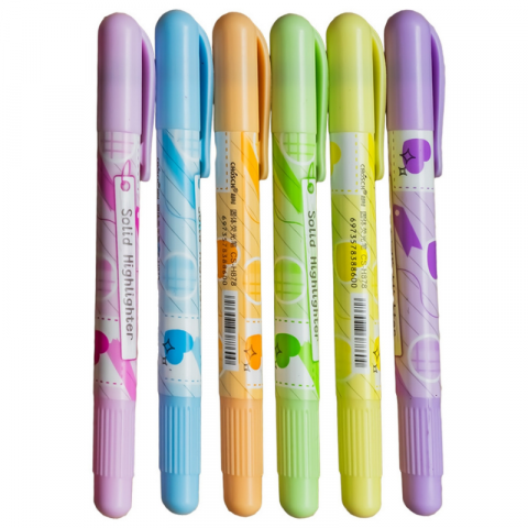 Creioane cerate 6 bucati/set Macaron [1]