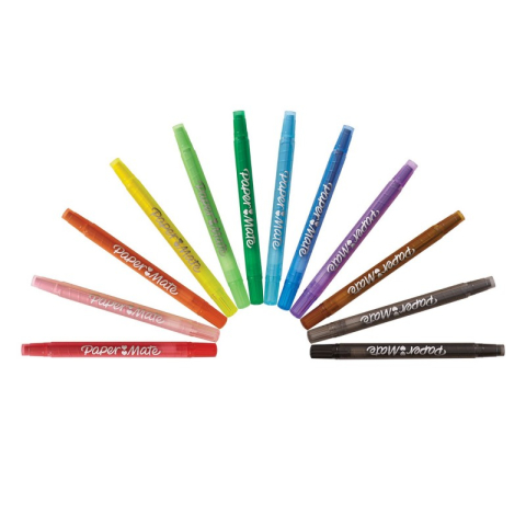 Creioane cerate - Creioane cerate Paper Mate Twist 12 culori