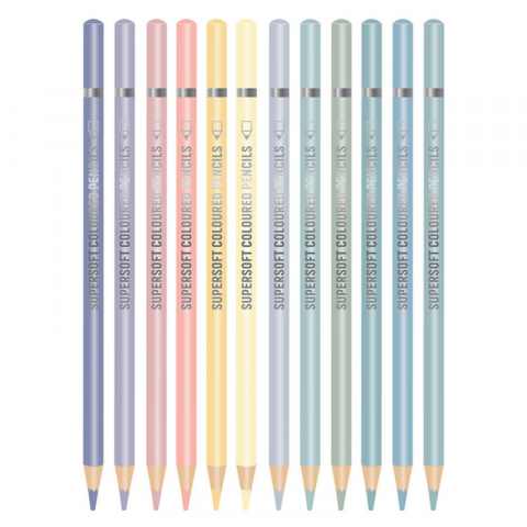 Creioane color Crystal Candy 12 culori/set S Cool Collection [2]