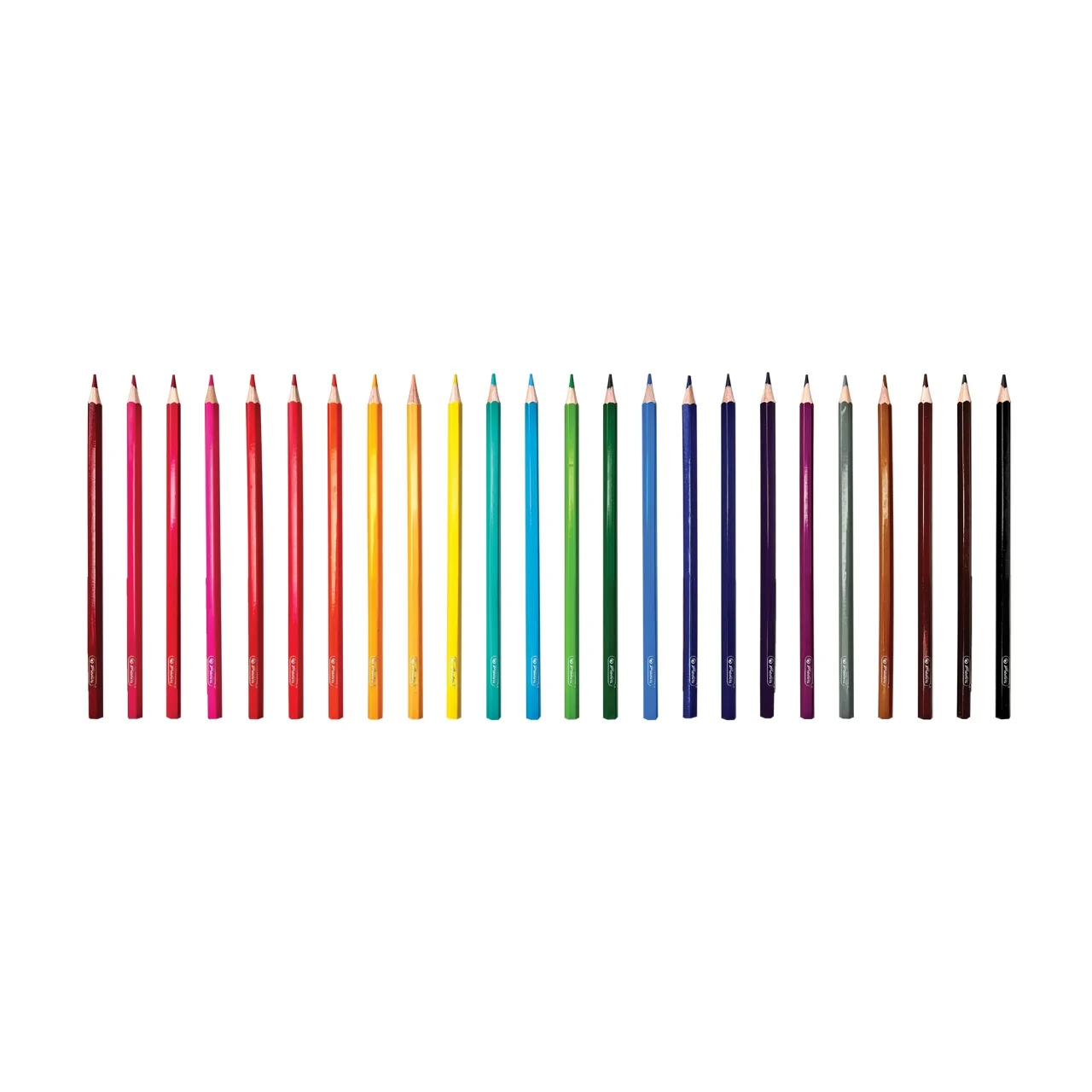 Creioane colorate hexagonale Herlitz 3 mm 24 buc /set + ascutitoare [1]