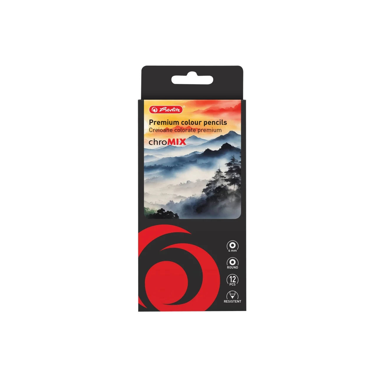 Instrumente de scris - Creioane color rotunde 12 buc /set Herlitz