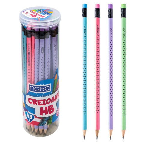 Creioane grafice - Creion grafit HB Nebo diverse culori