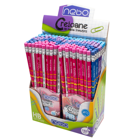 Creioane grafit HD Tabla Inmultirii Nebo modele diferite [1]