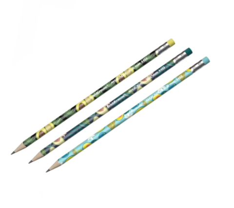 Creion cu radiera graphite corp color avocado HB Erich Krause modele diferite [2]