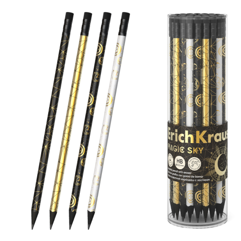 Creion cu radiera graphite Magic Sky Erich Krause [0]