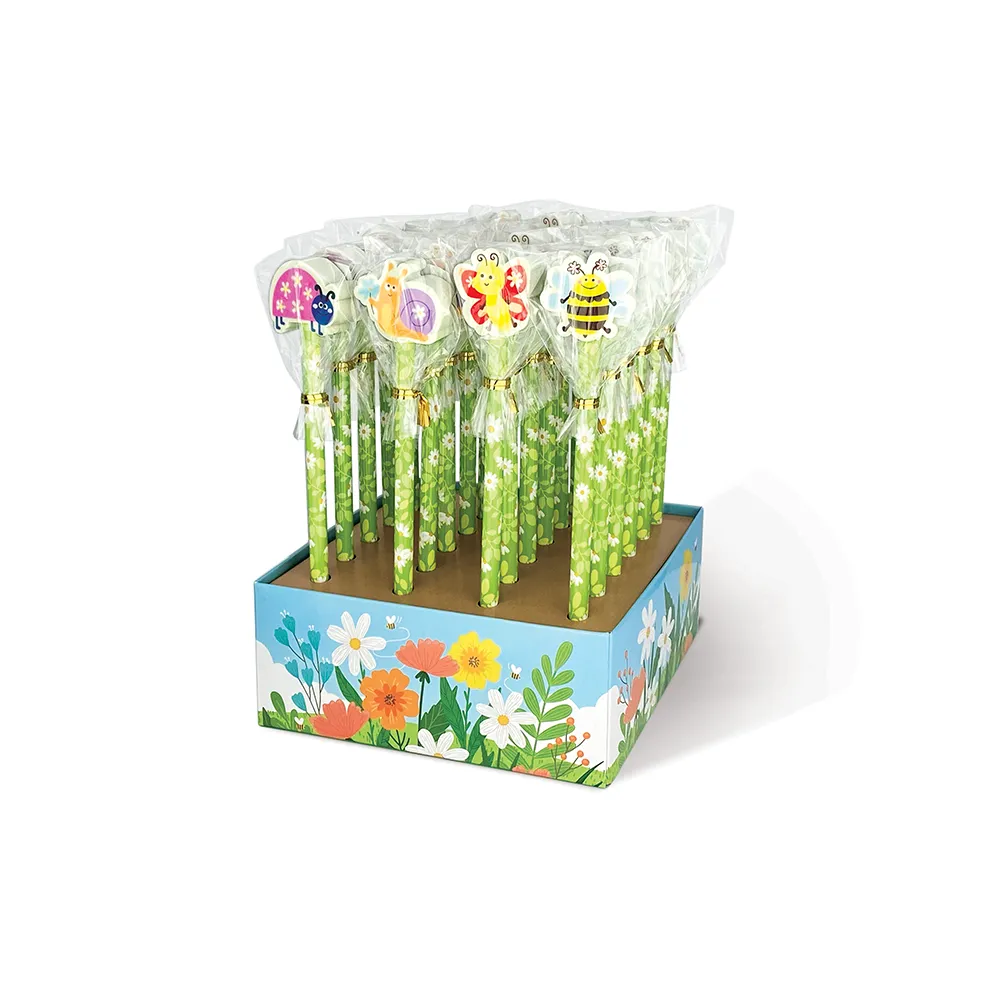 Creion grafic cu radiera Primavara diverse modele [1]