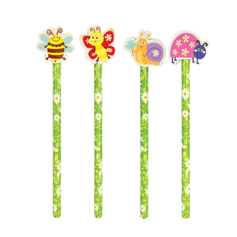 Creioane grafice - Creion grafic cu radiera Primavara diverse modele