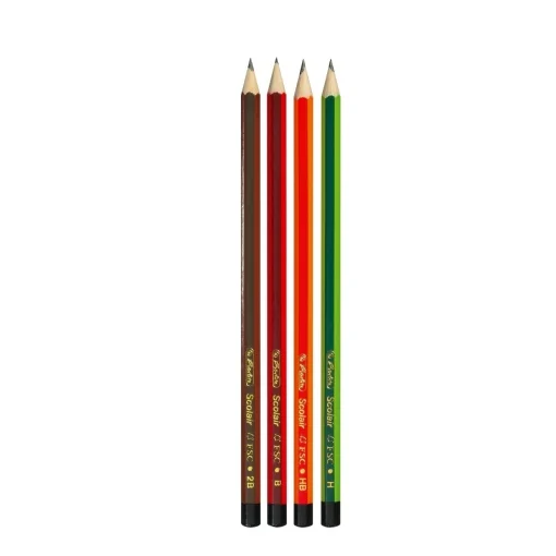 Creioane grafit B-2B-H-HB 4/set Herlitz [1]