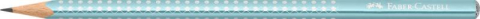 Creion grafit B Sparkle bleu ocean metalizat Faber-Castell [1]